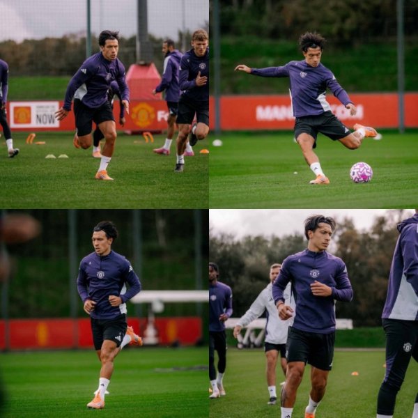 重大利好！曼联官方：利桑德罗时隔8个月复健    合练